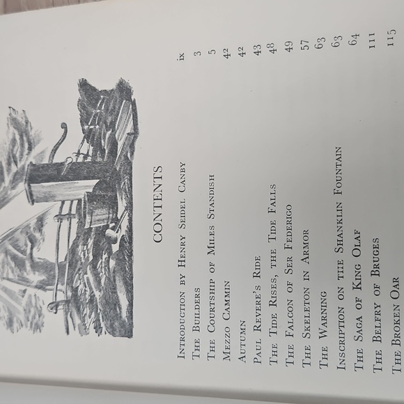 📚 1947 First Edition – Favorite Poems of Henry Wadsworth Longfellow - Picture 5 of 8